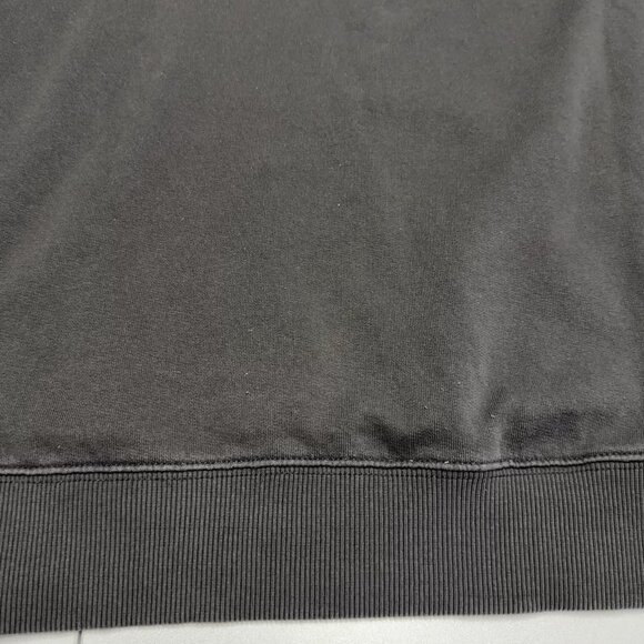 RVCA Hoodie Sweatshirt Mens Medium Faded Black Surf Skate - Picture 12 of 16